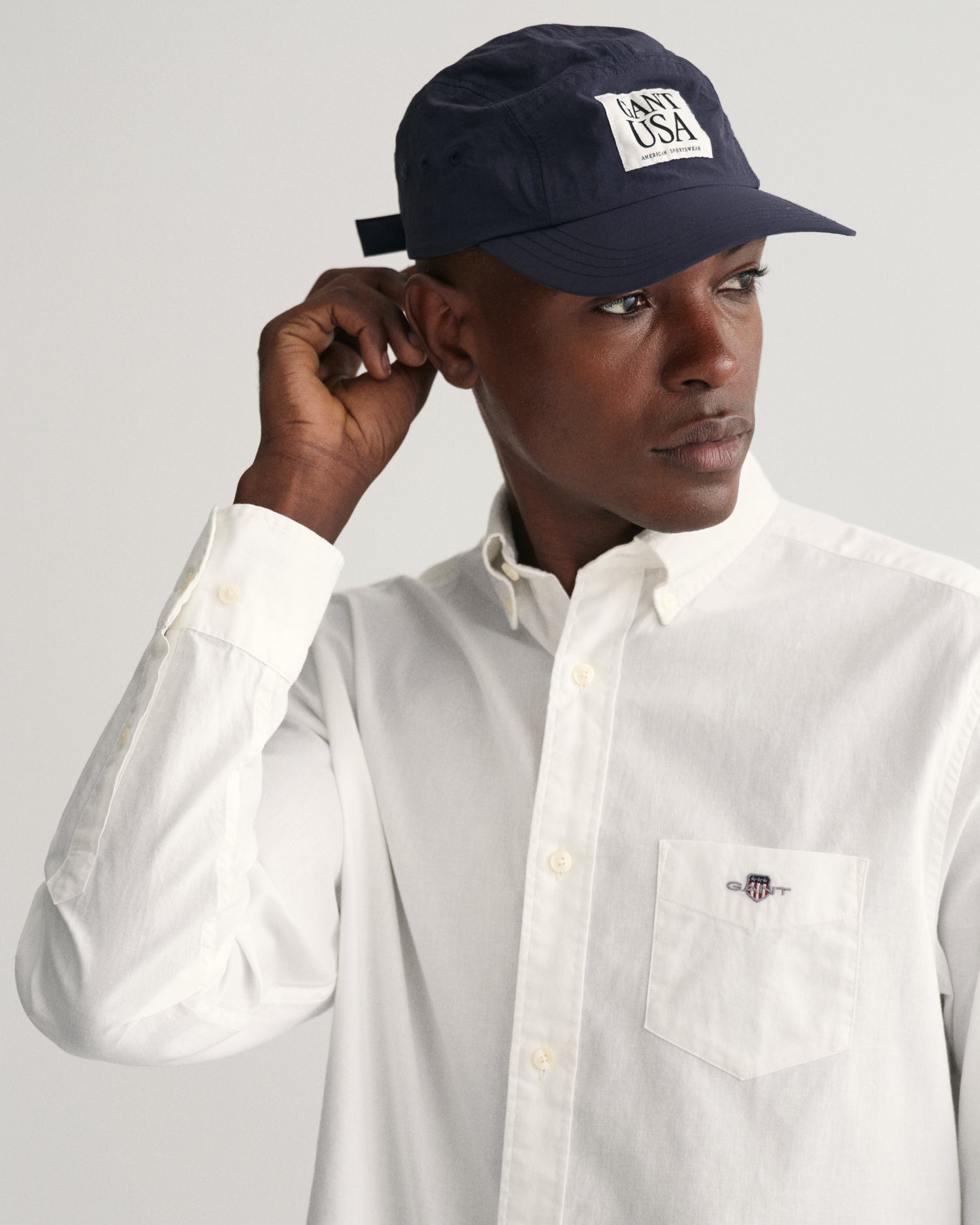 Gant White Regular Fit Shirt
