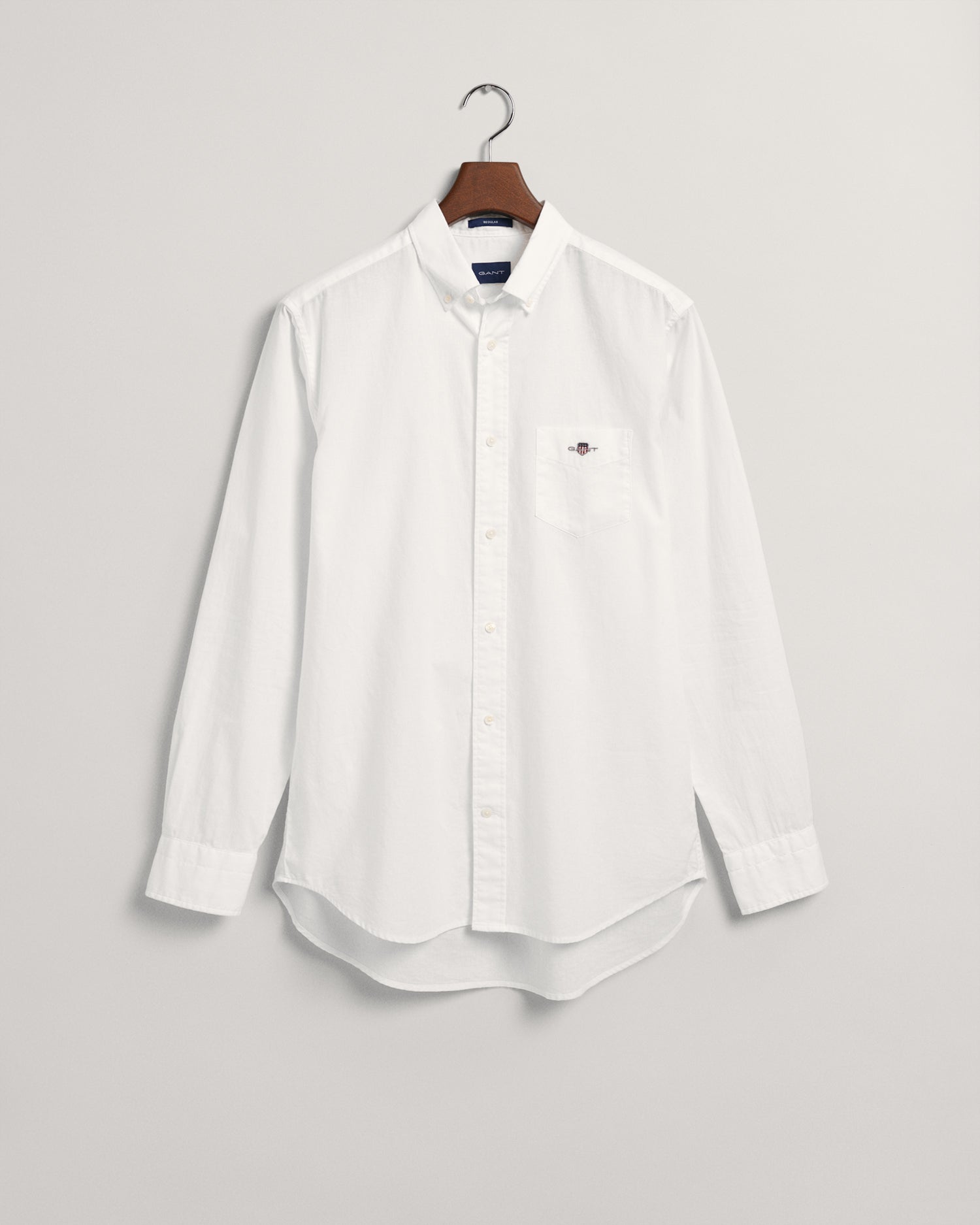 Gant White Regular Fit Shirt