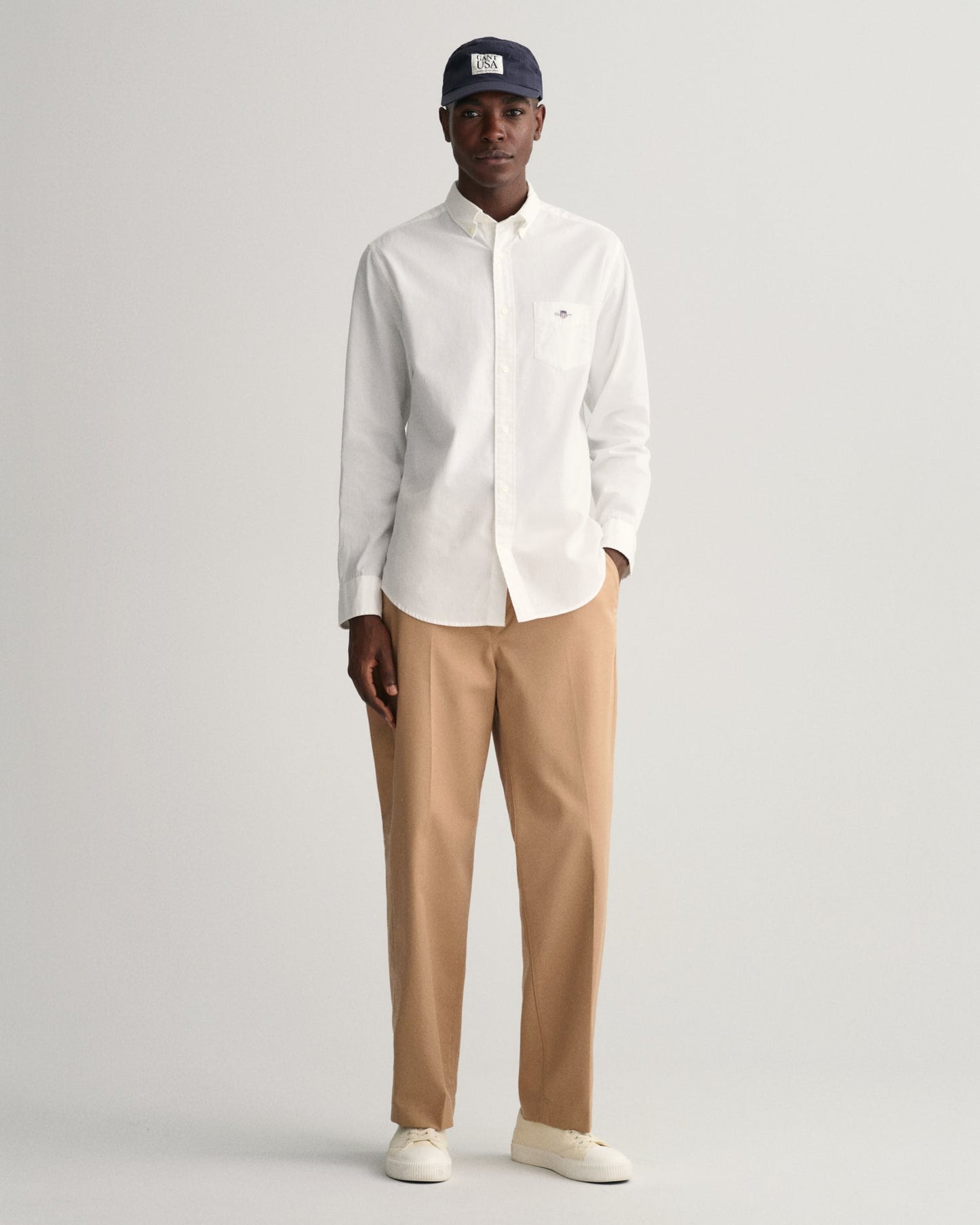 Gant White Regular Fit Shirt