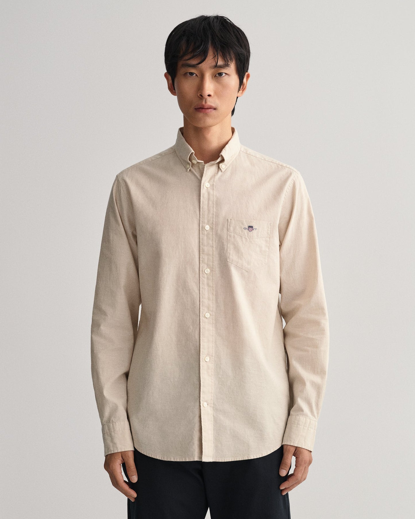 Gant Beige Regular Fit Shirt