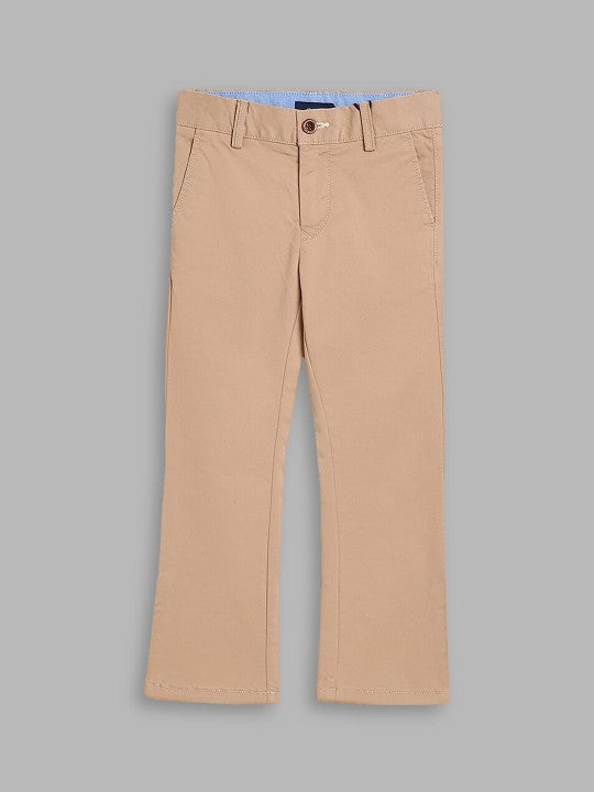 Gant Boys Brown Cotton Trouser