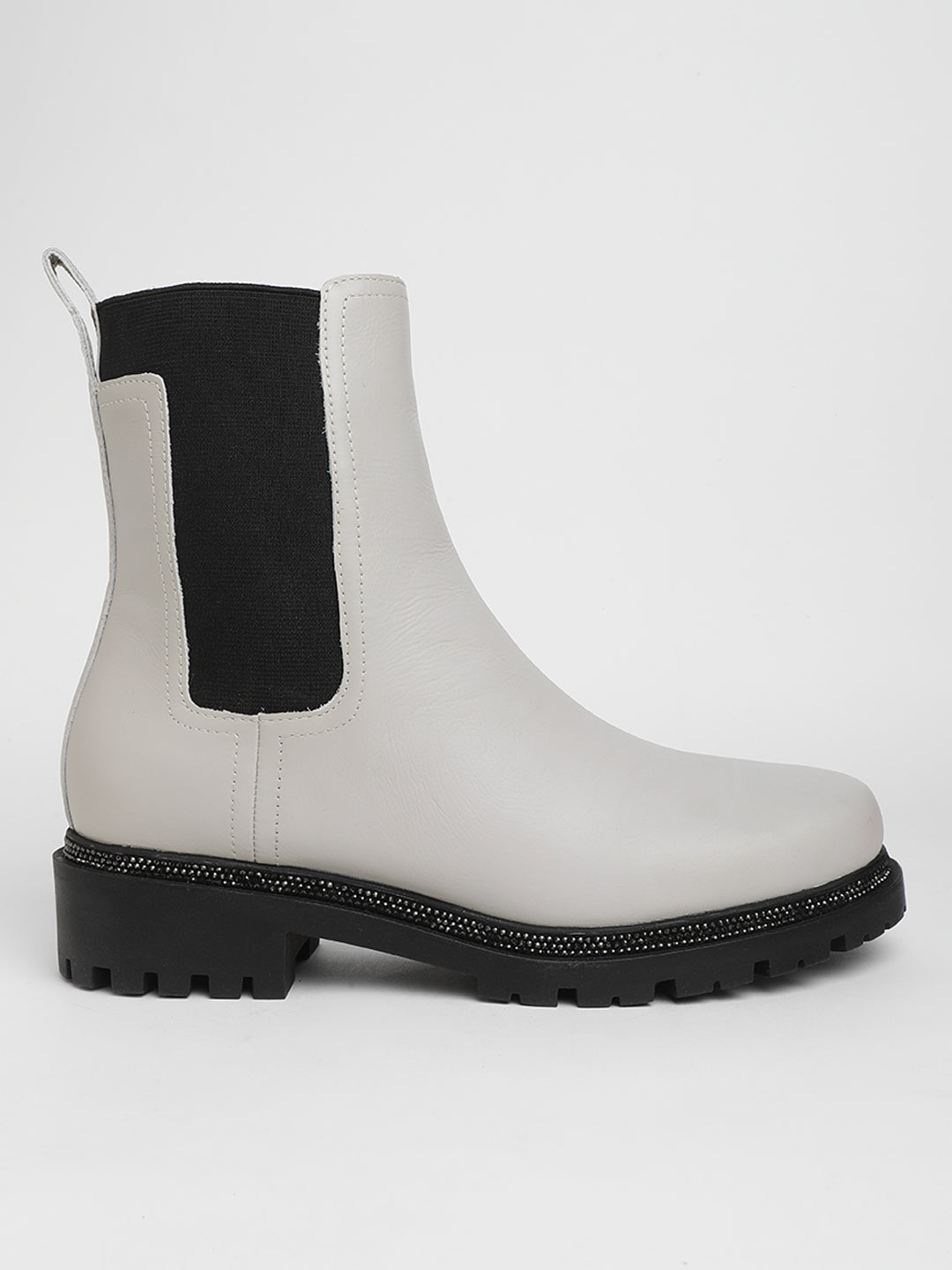 DKNY Women Off White Boots