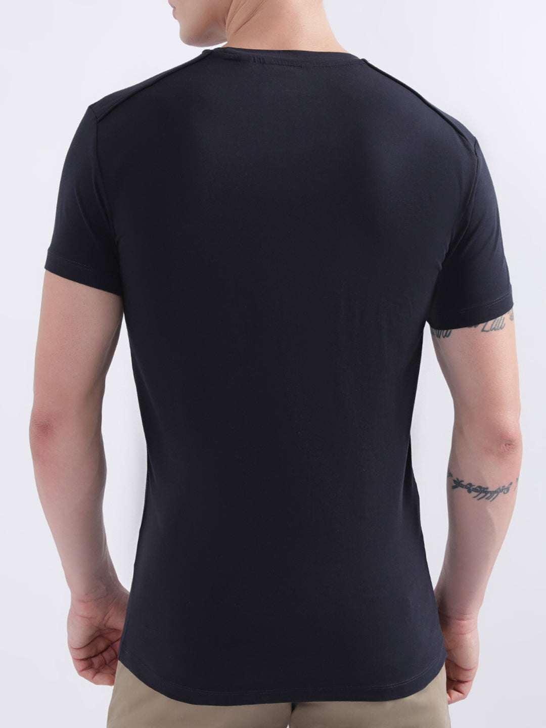Antony Morato Ink Blu Slim Fit T-Shirt