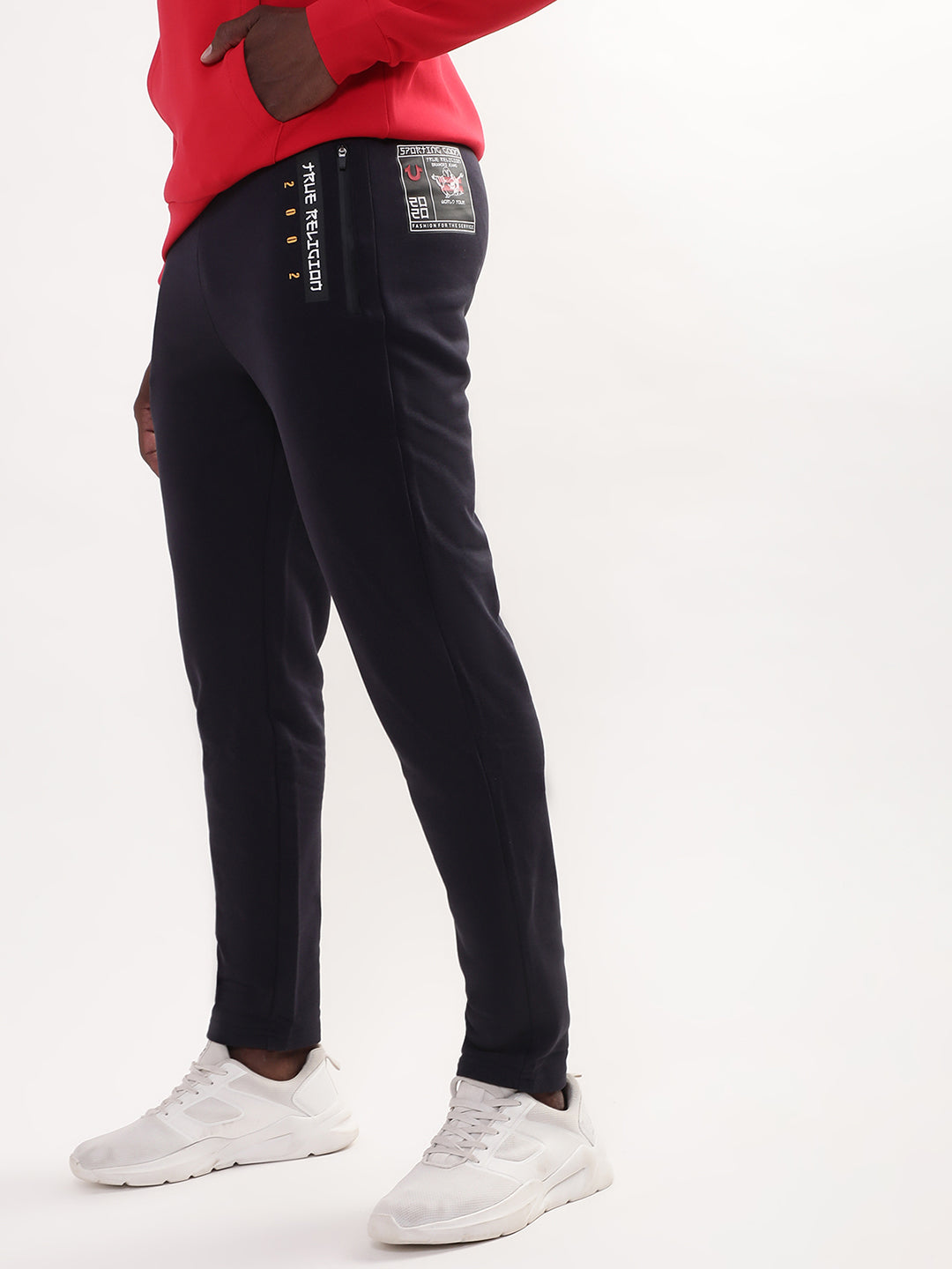 True Religion Peacoat Regular Fit Trackpants