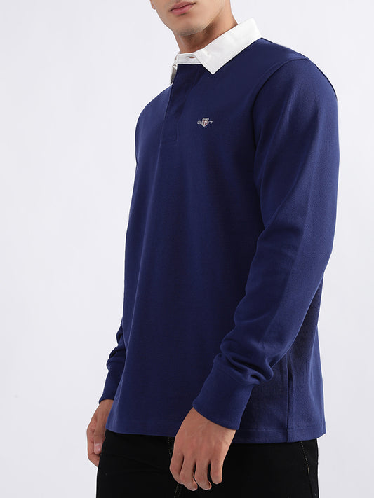 Gant Blue Regular Fit Polo T-Shirt