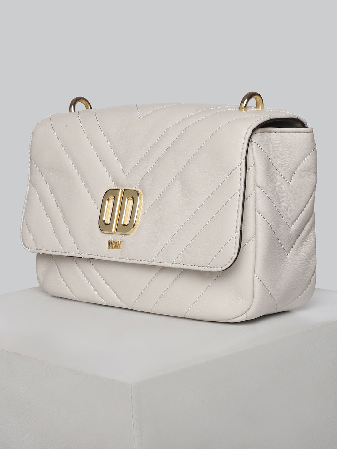 DKNY Women Grey Shoulder Bag