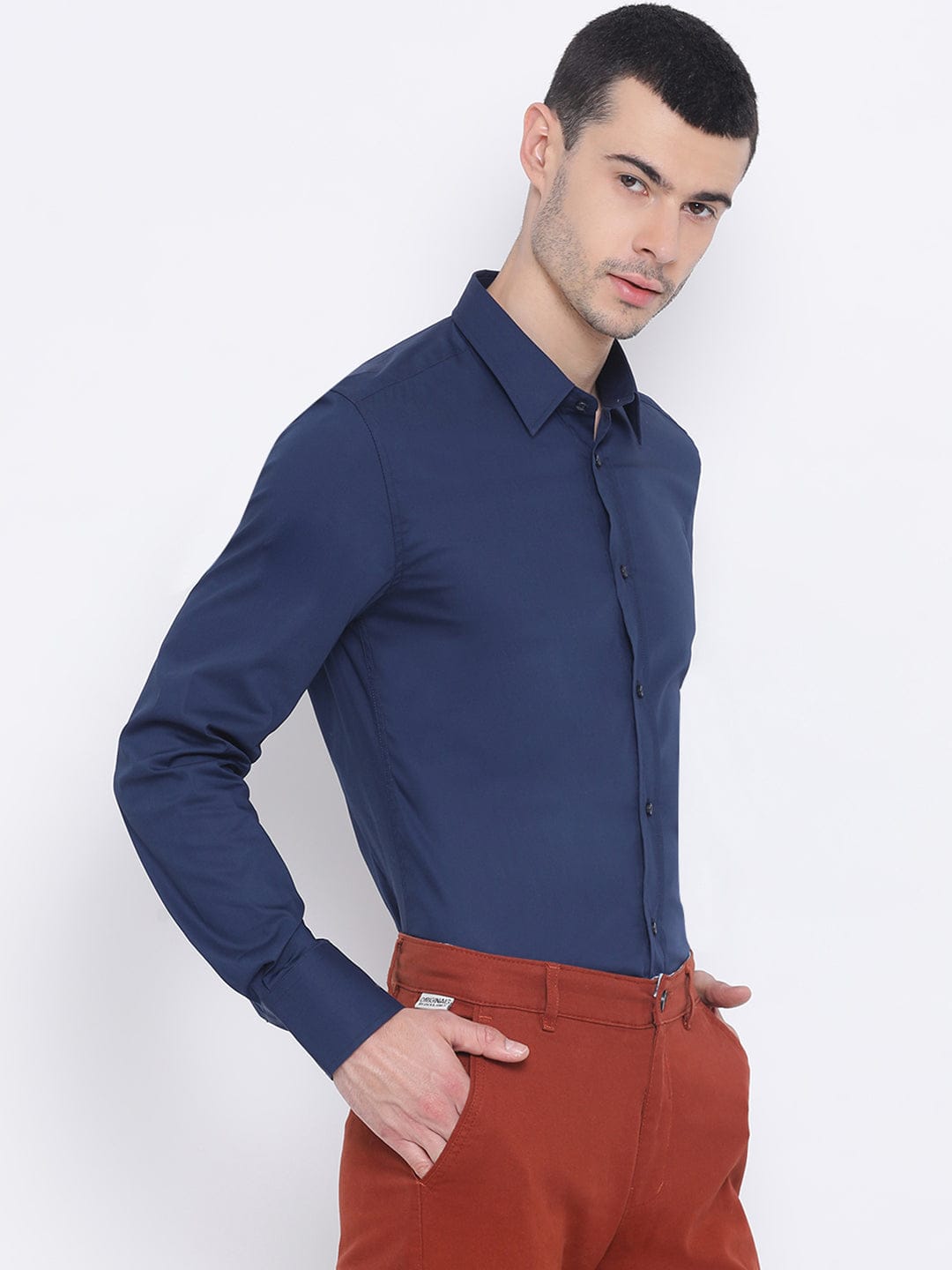 Antony Morato Men Blue Shirt