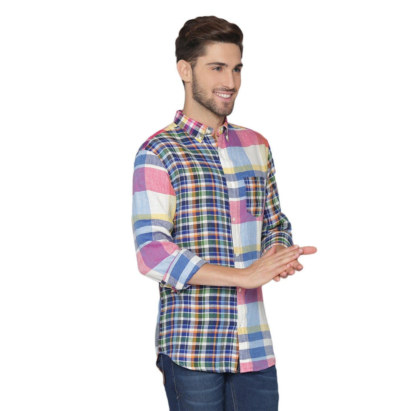 Gant Multicolor Checked Regular Fit Shirt