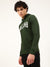 Gant Men Green Solid Hooded Sweatshirt