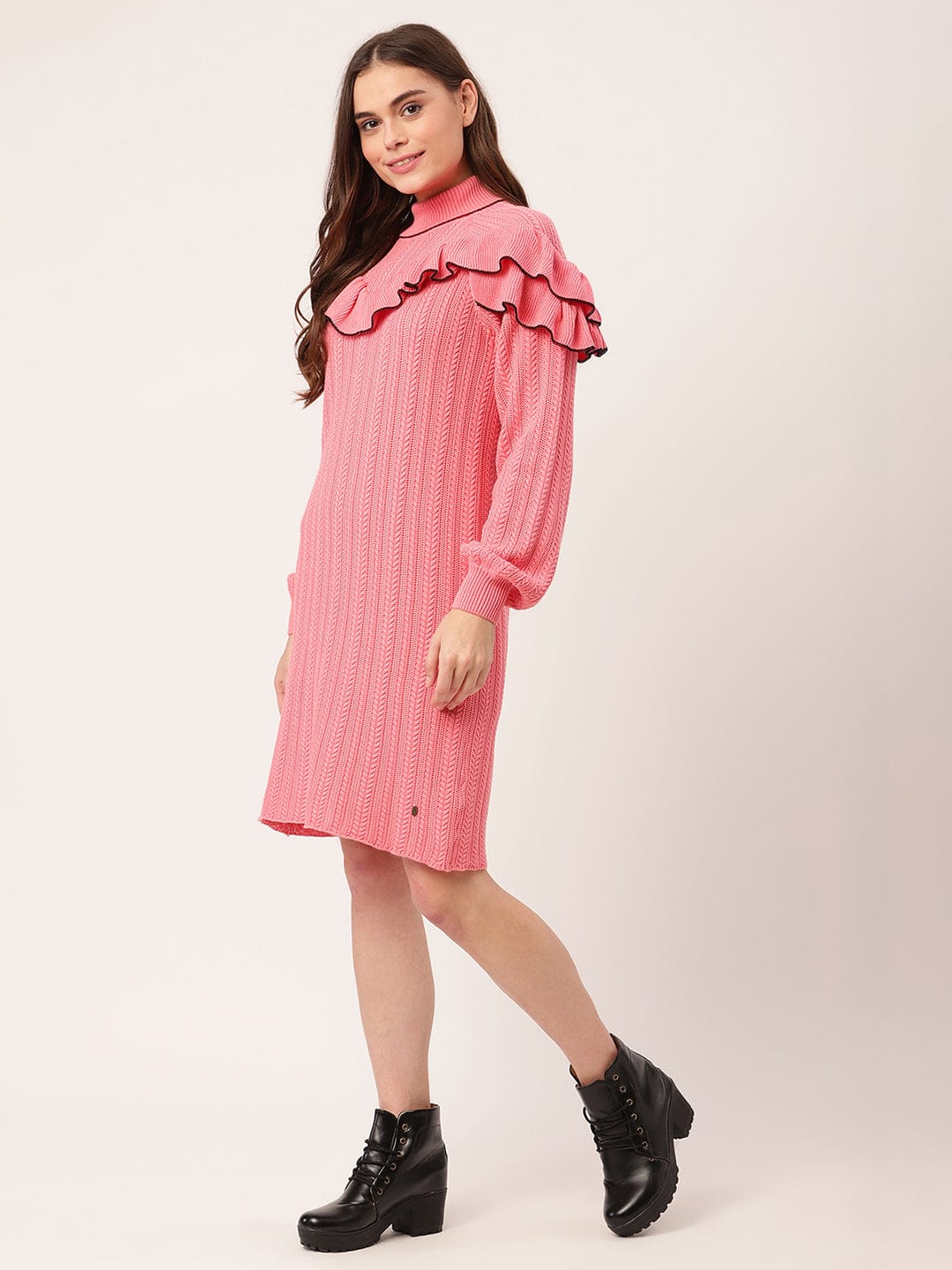 Elle Women Round Neck Dress