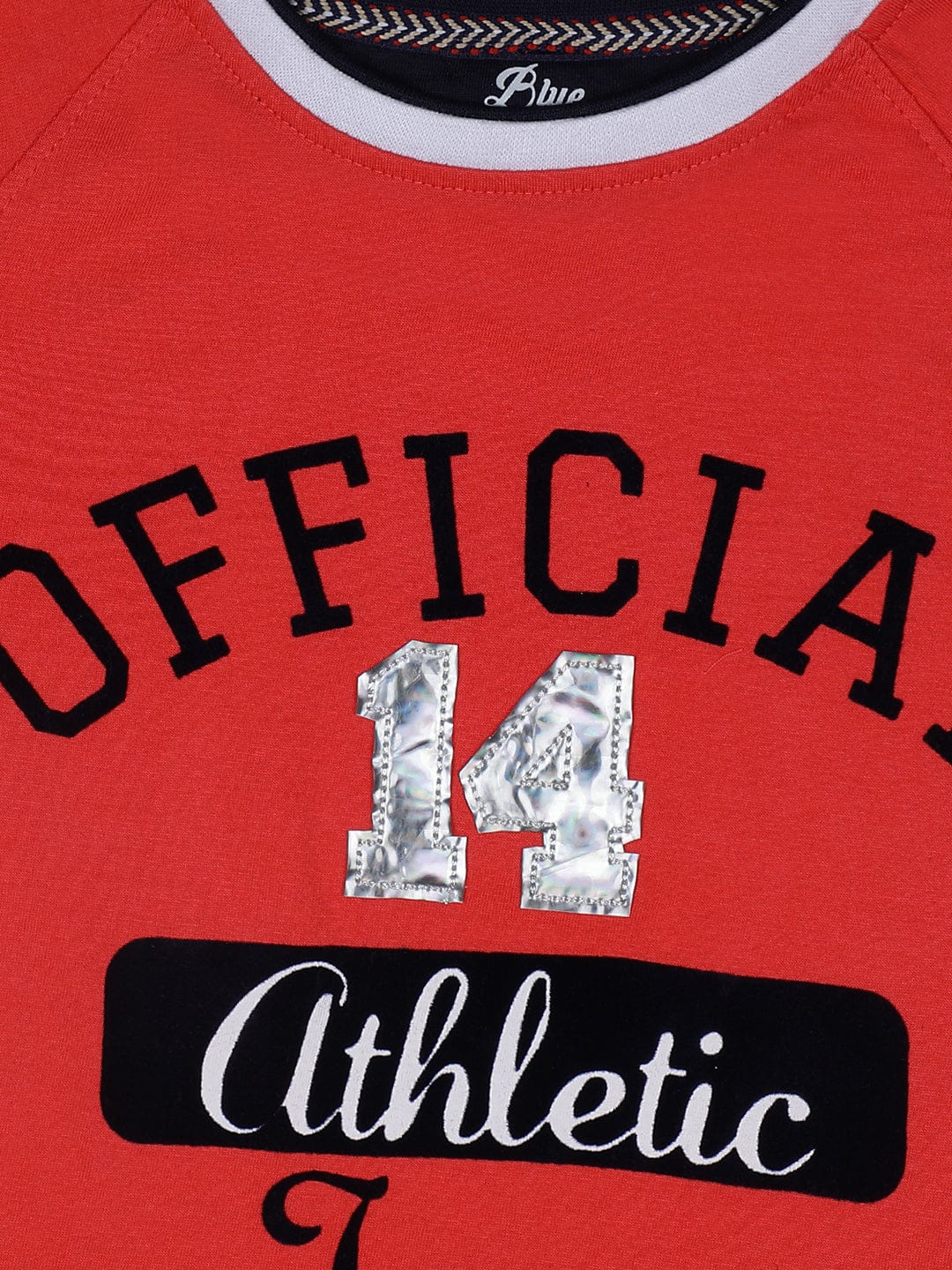 Blue Giraffe Girls Tshirt