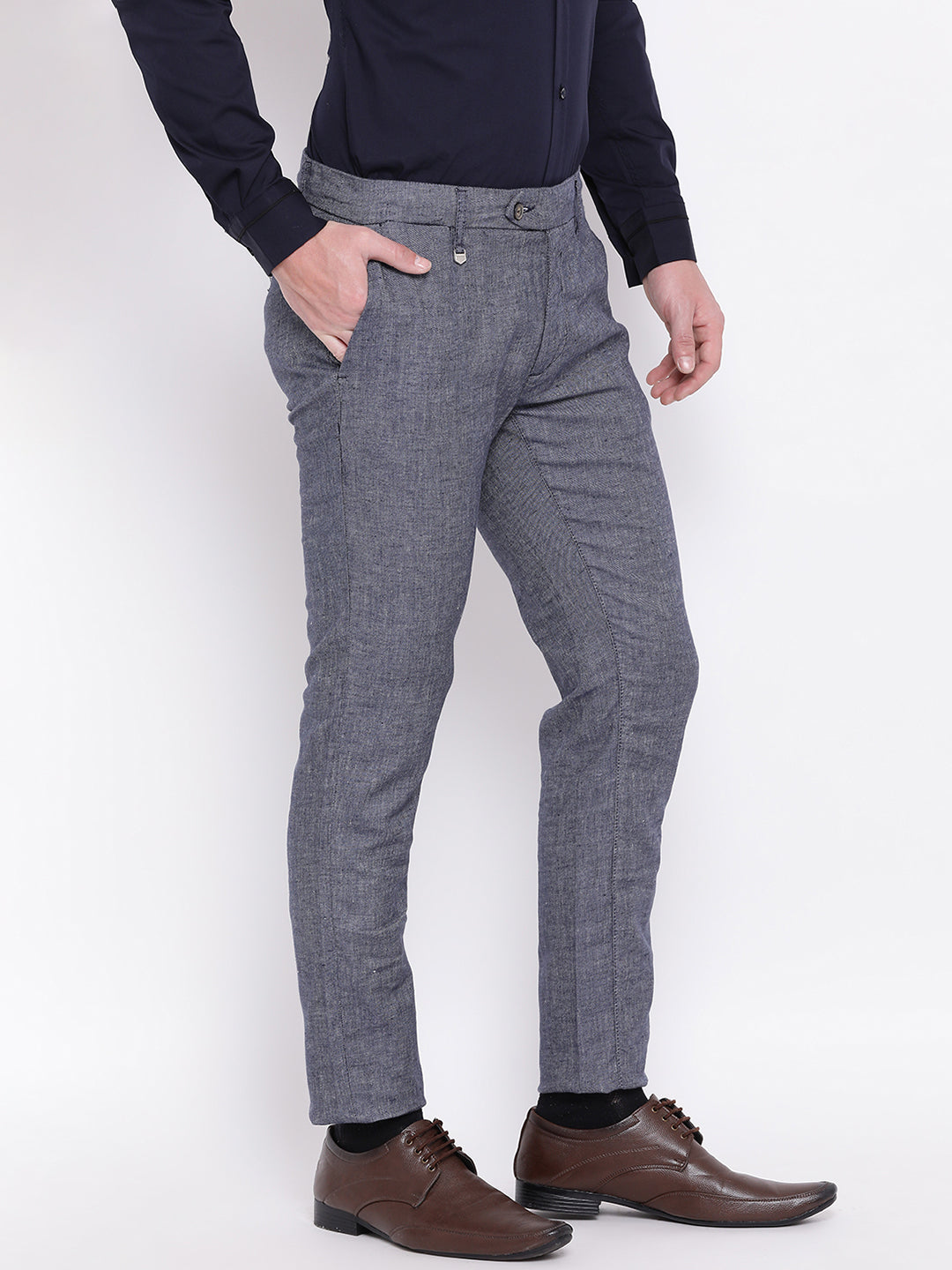 Antony Morato Men Blue Skinny Fit Trouser
