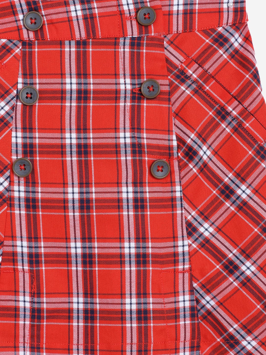 Blue Giraffe Girls Straight Fit Skirt