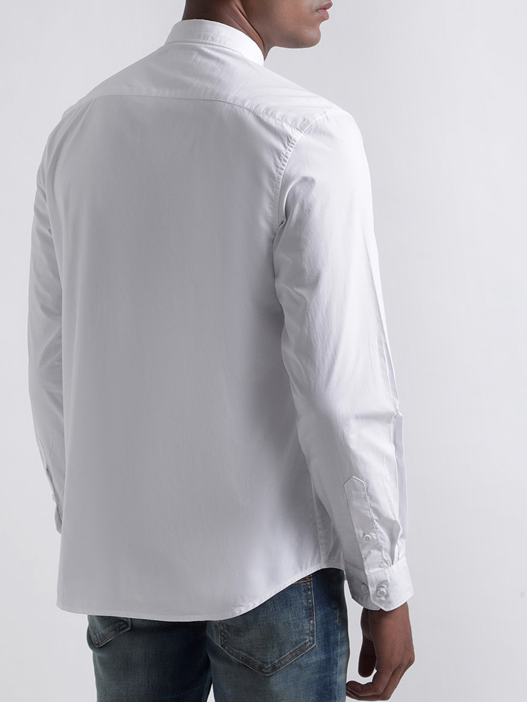 Iconic White Regular Fit Shirt