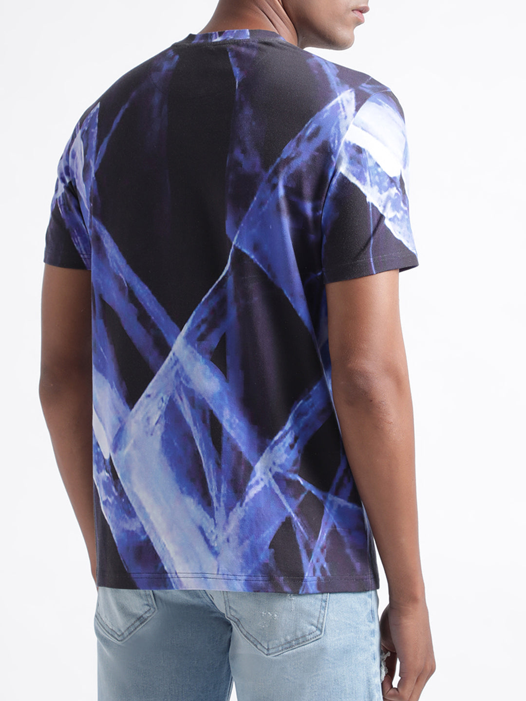 Iconic Multi Printed Regular Fit T-Shirt