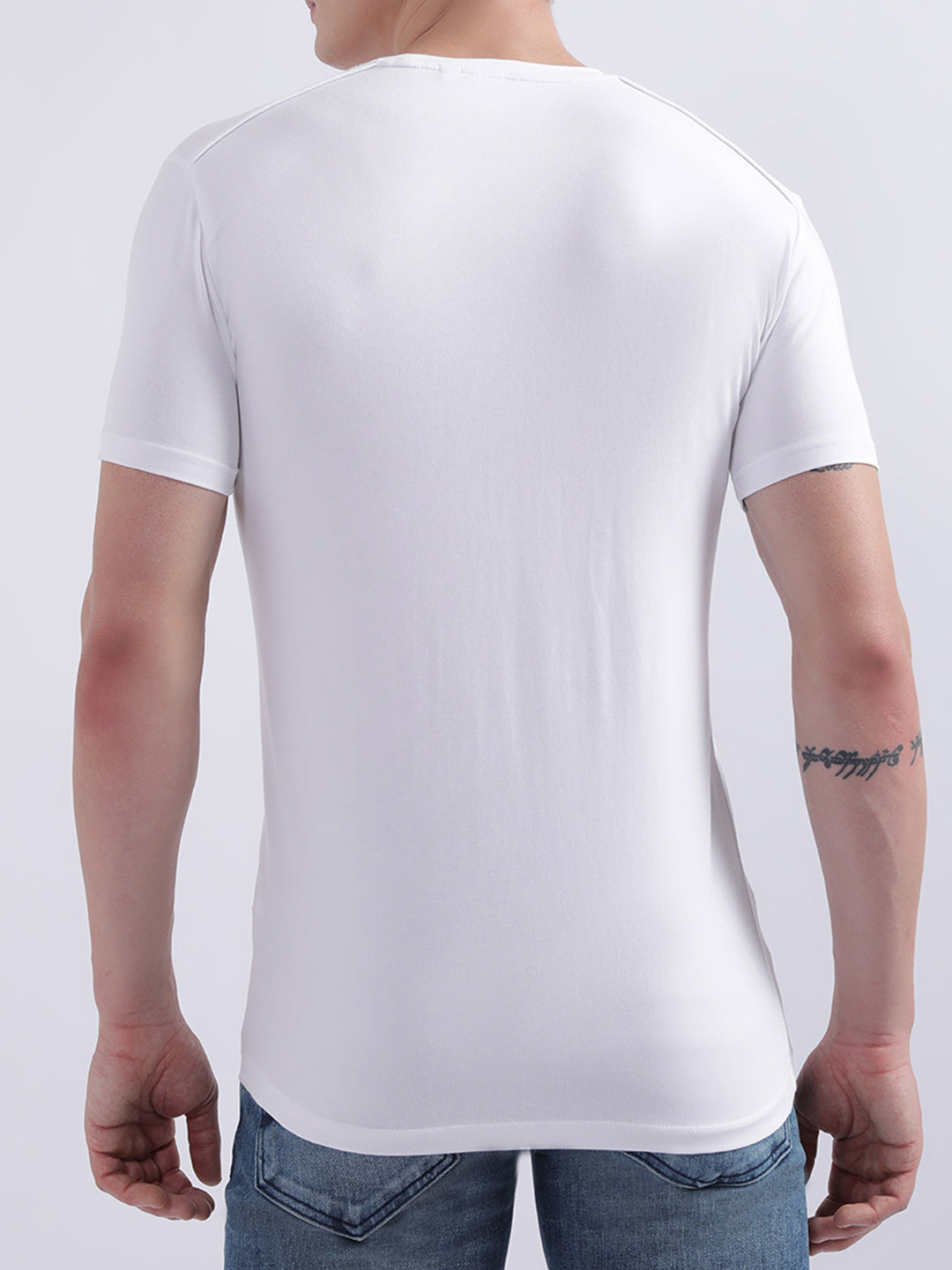 Antony Morato White Slim Fit T-Shirt