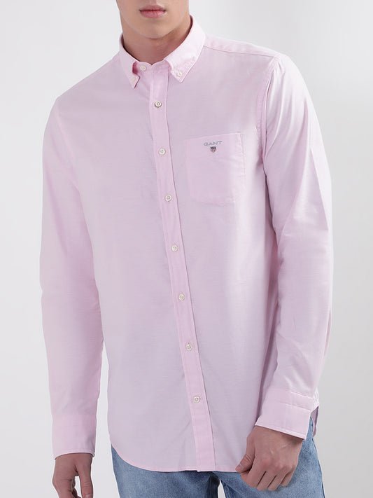 Gant Pink Oxford Regular Fit Shirt