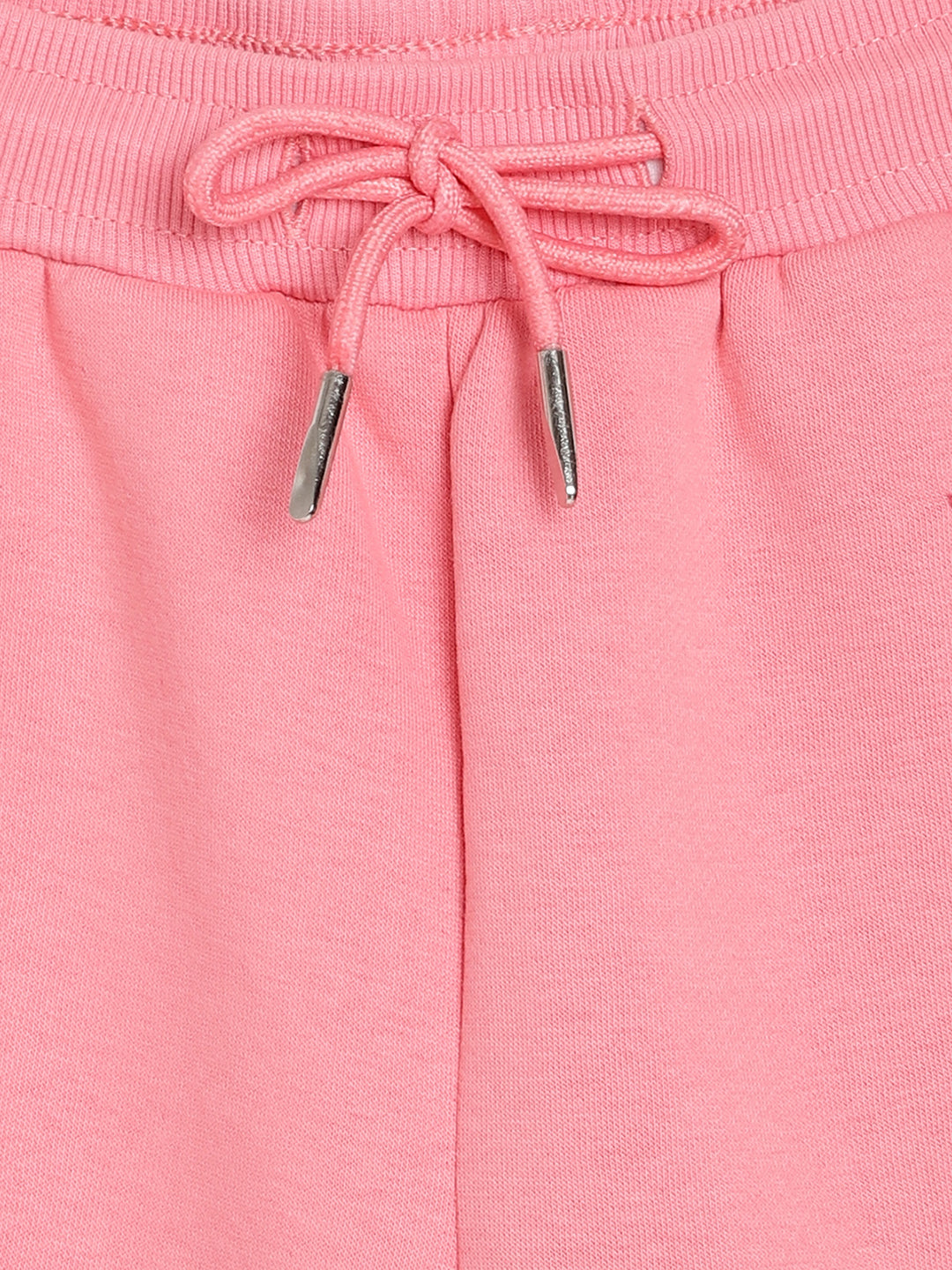 Blue Giraffe Girls Pink Printed Regular Fit Sweatpant