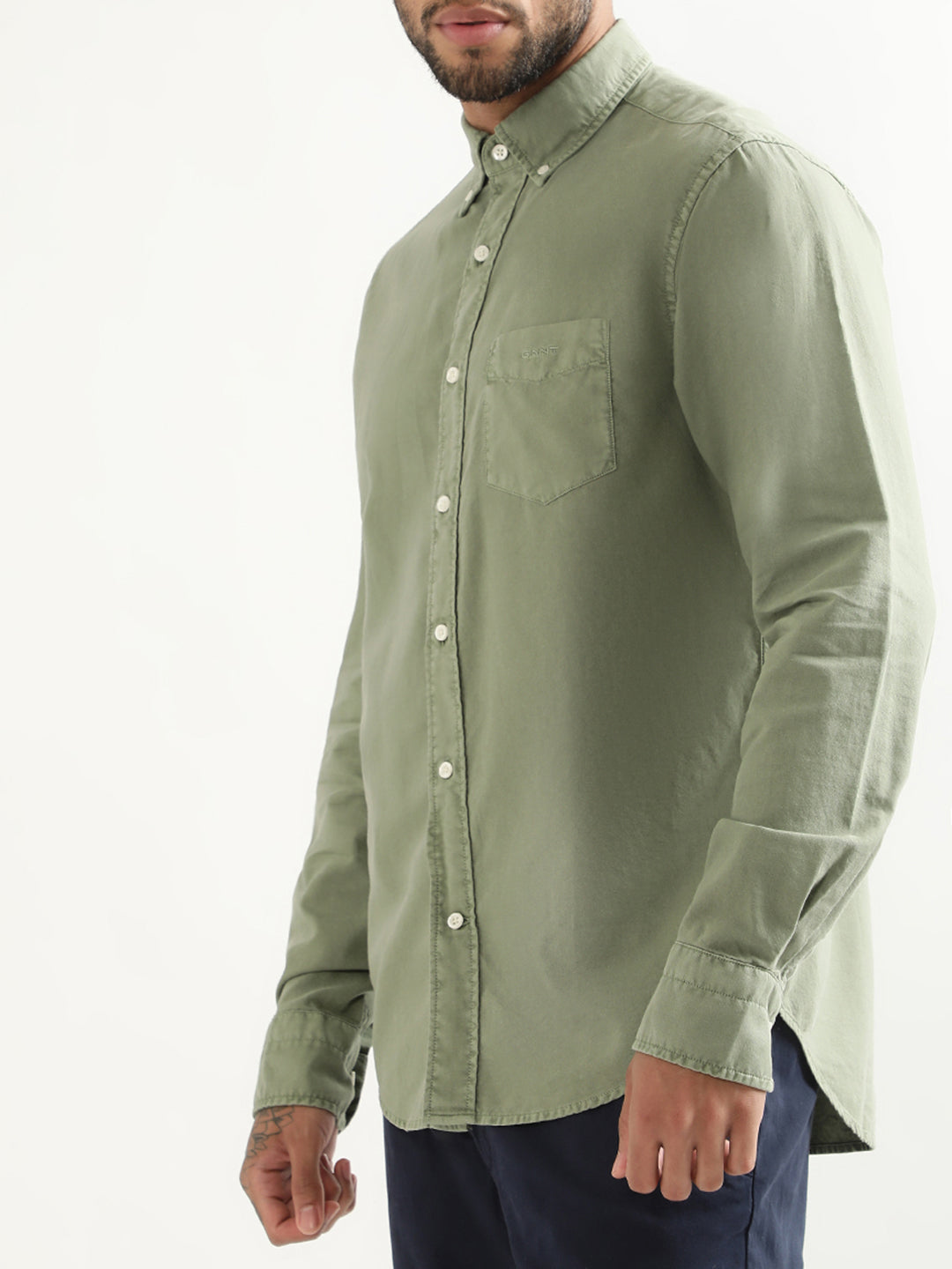 Gant Green Regular Fit Shirt