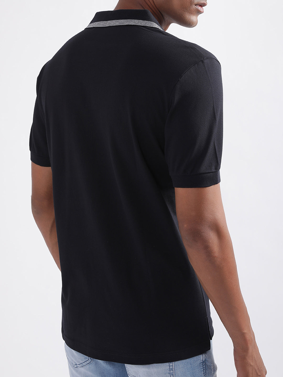 Antony Morato Navy Regular Fit Polo T-Shirt