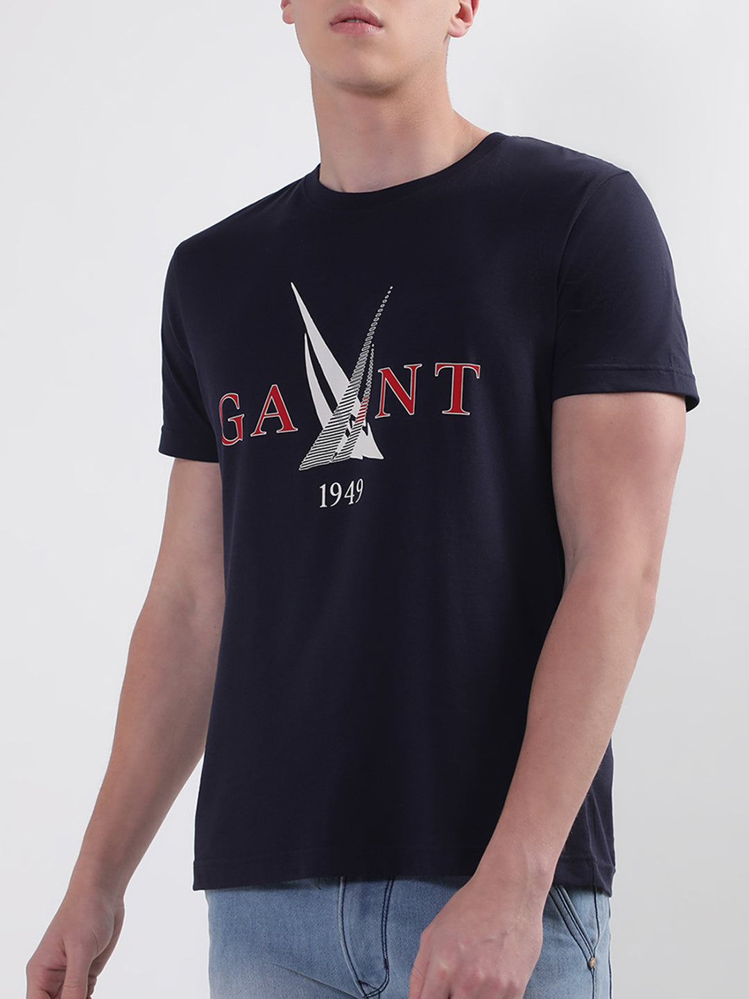 Gant Blue Sail Logo Regular Fit T-Shirt