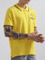 True Religion Yellow Fashion Logo Regular Fit Polo T-Shirt