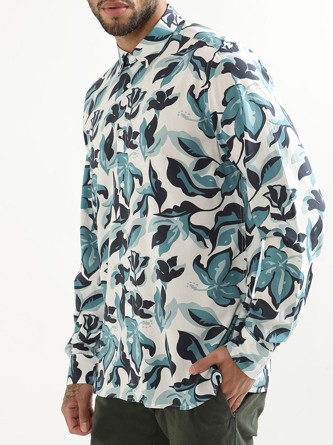 Antony Morato Multi Printed Regular Fit Shirt