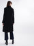 Gant Women Black Solid Collar Overcoat