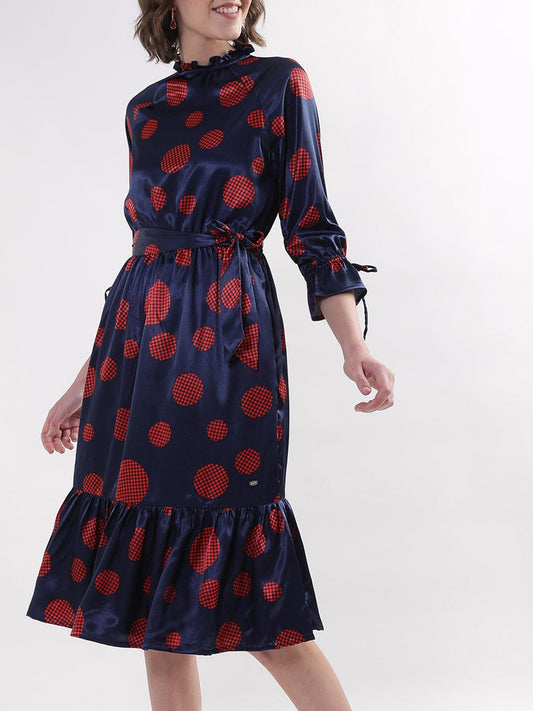 Elle Women Blue Dress