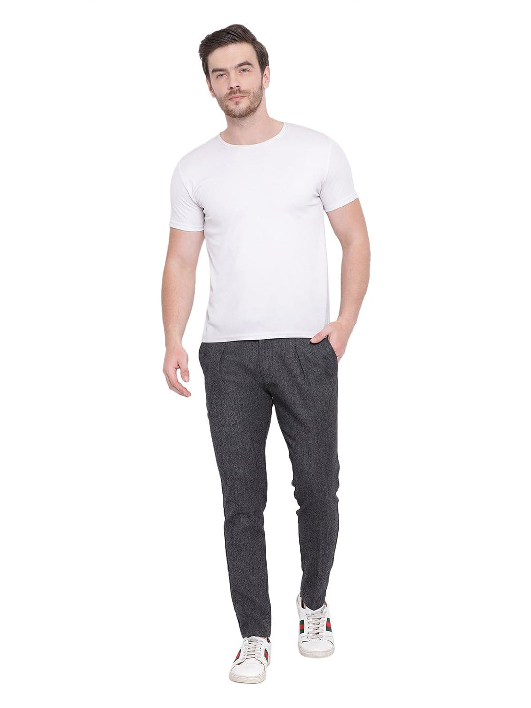 Bruun & Stengade Men Slim Fit Trouser