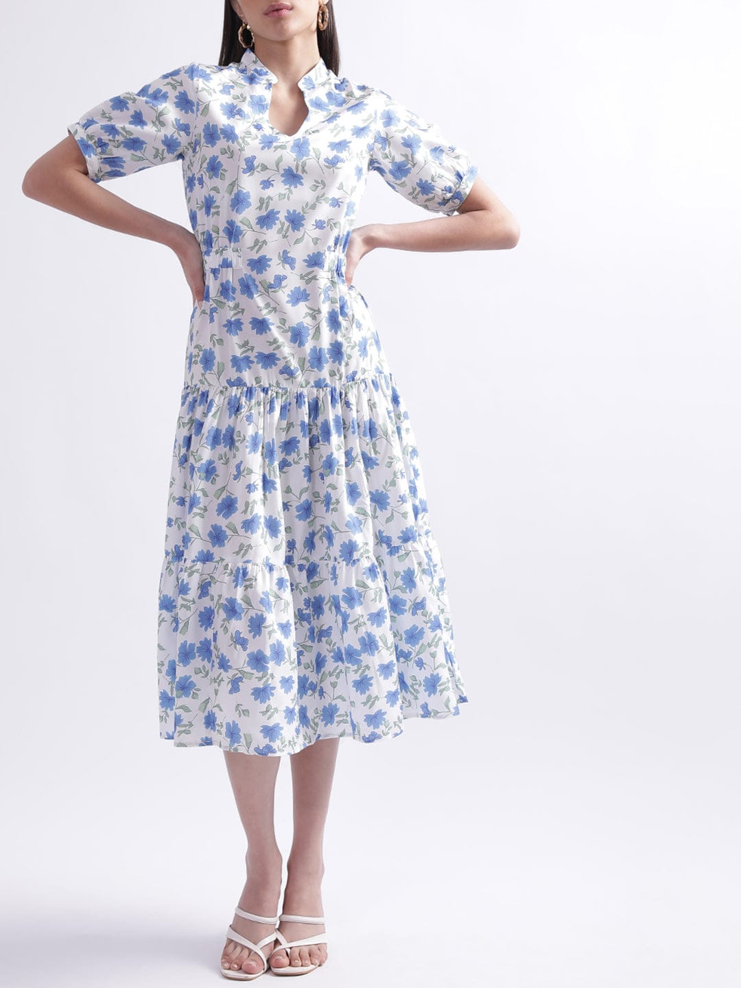 Elle Women White Dress