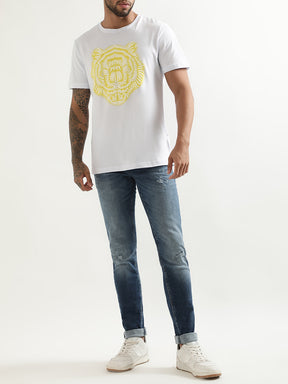 Antony Morato Men Graphic Printed Slim Fit T-shirt