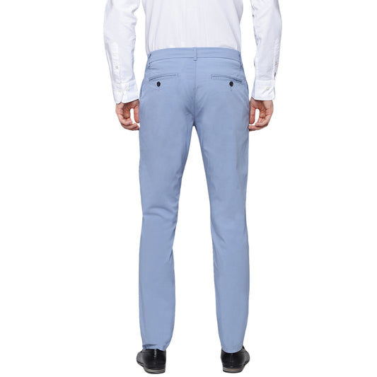 Antony Morato Men Indigo Solid Skinny Fit Trouser