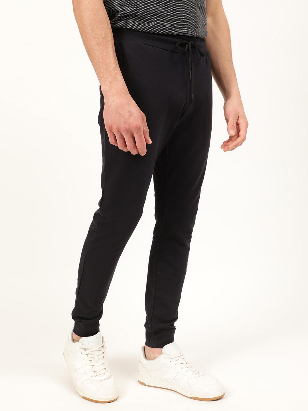 Antony Morato Men Blue Solid Slim-fit Joggers