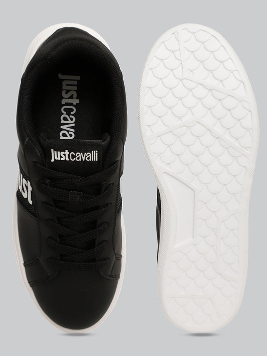 Just Cavalli Women Black Sneakers