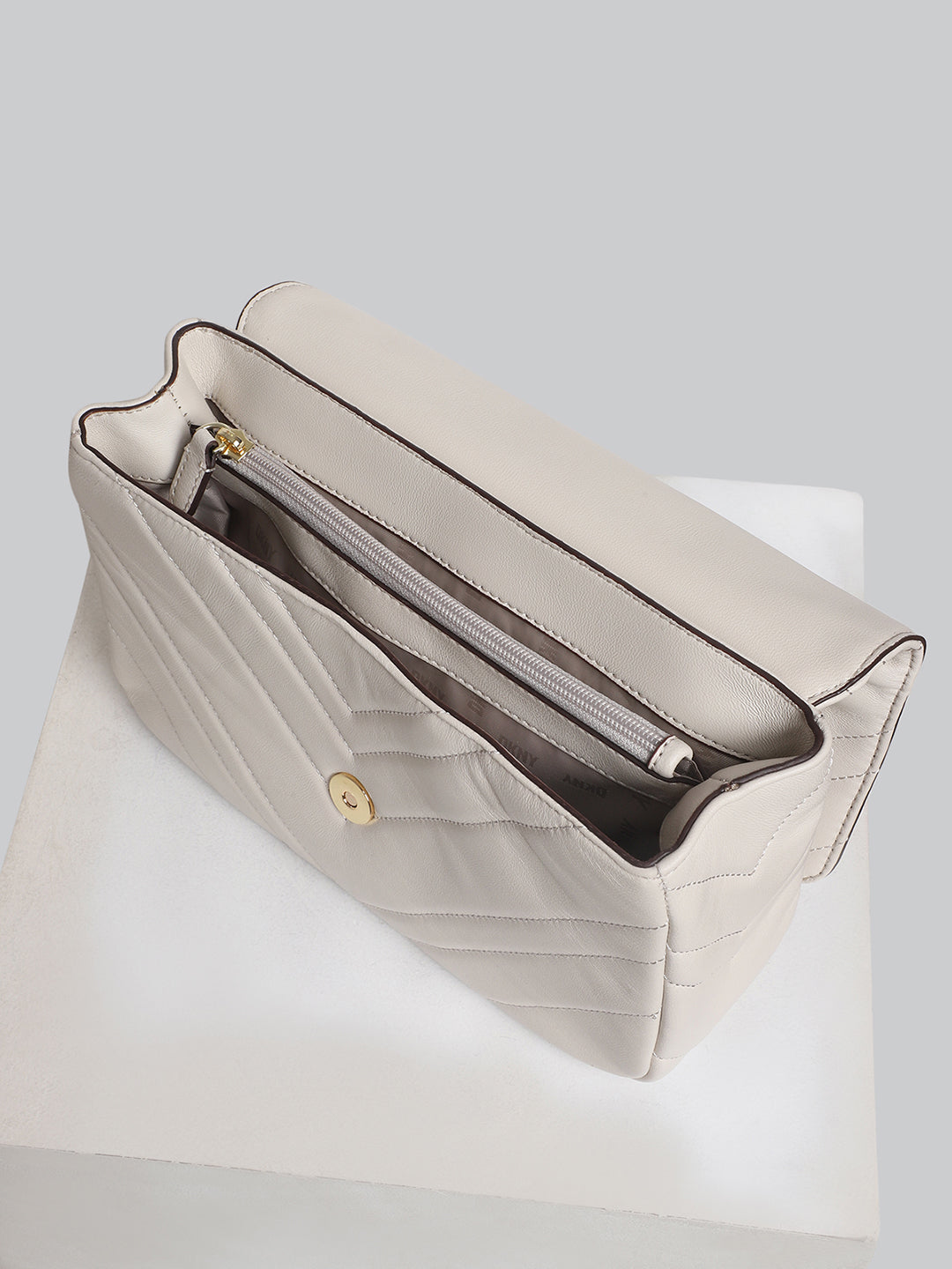 DKNY Women Grey Shoulder Bag