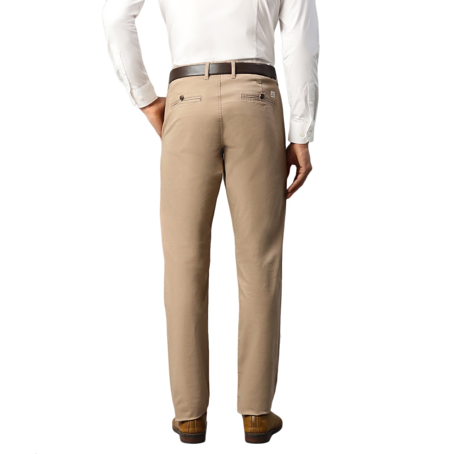 Matinique Men Brown Solid Regular Fit Trouser