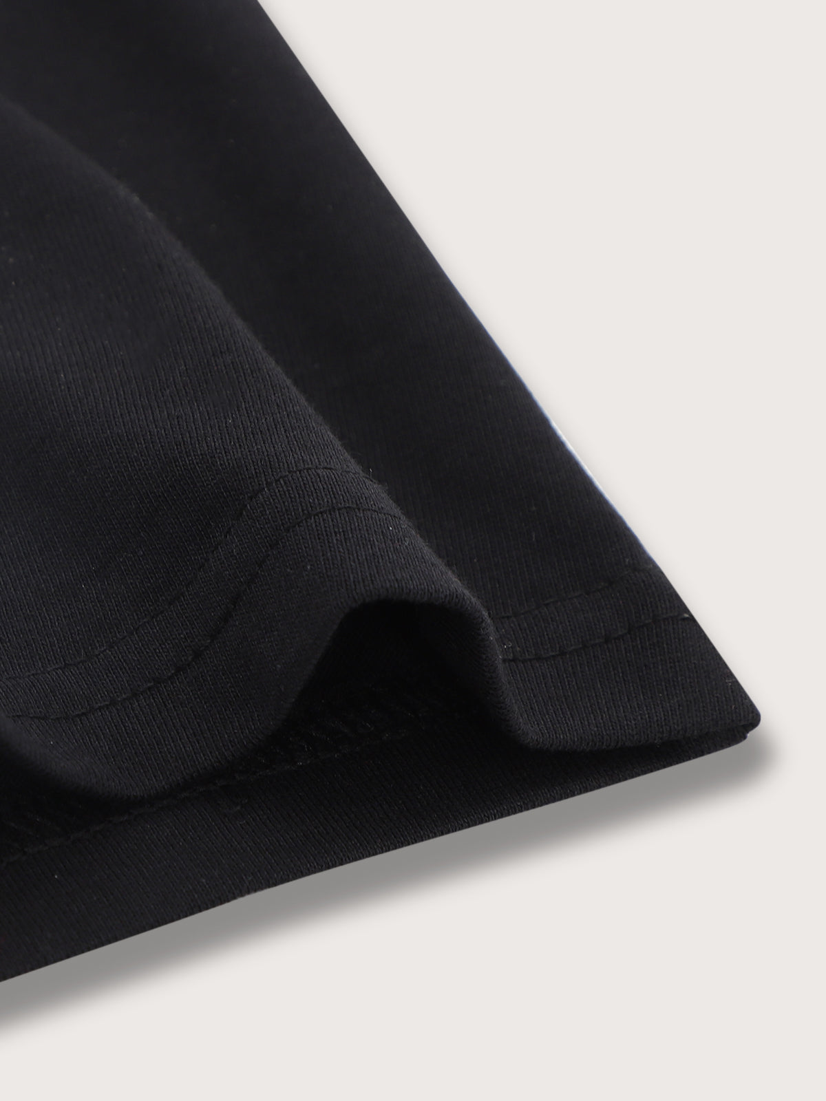 Blue Giraffe Kids Black Embroidered Regular Fit T-Shirt