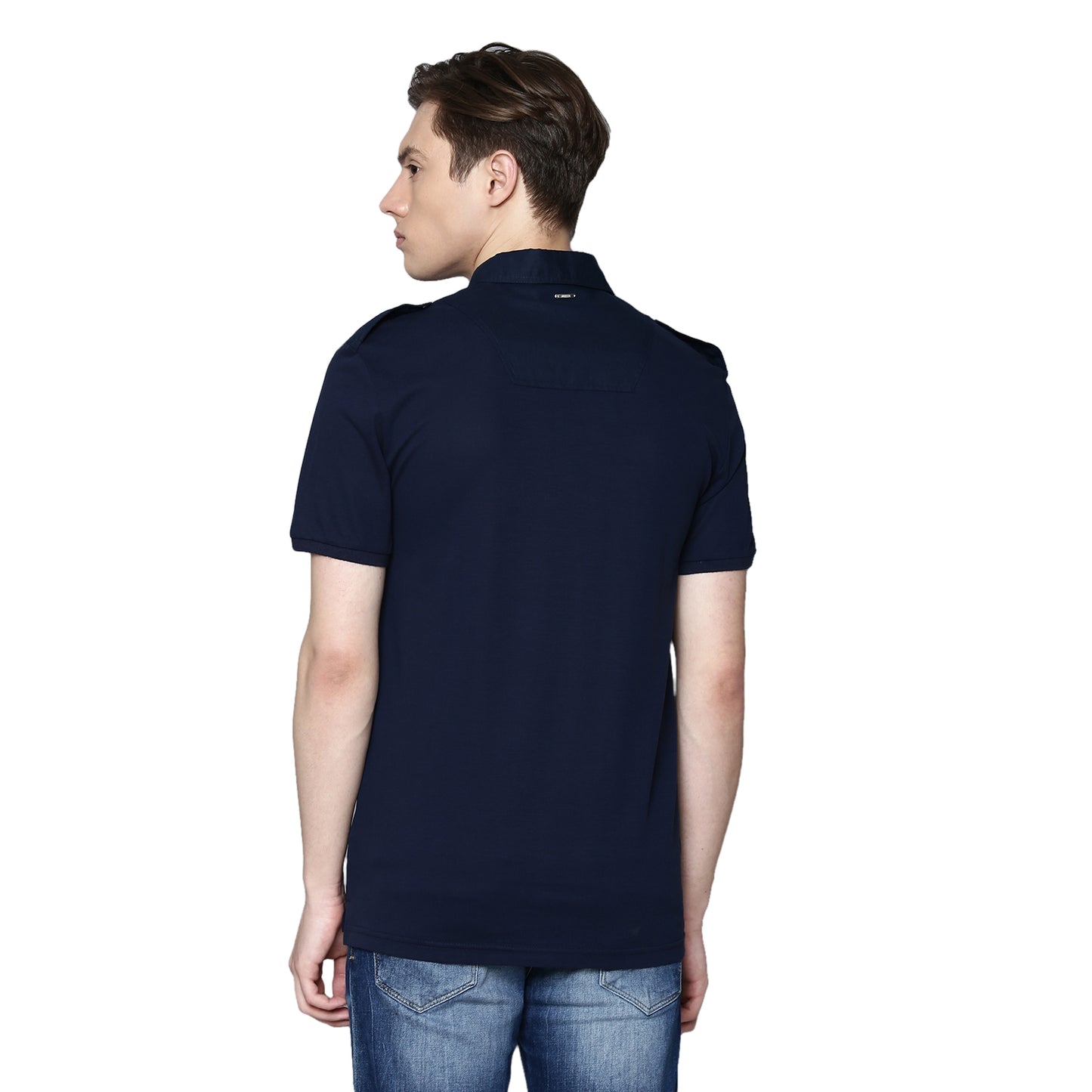 Antony Morato Blue Slim Fit Polo T-Shirt