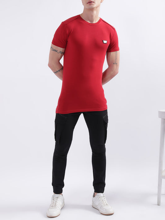 Antony Morato Red Extra Slim Fit T-Shirt