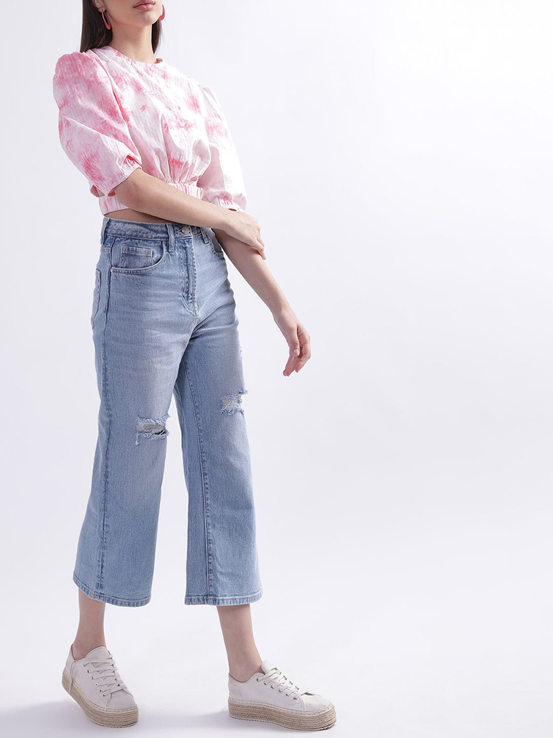 Elle Women White Top