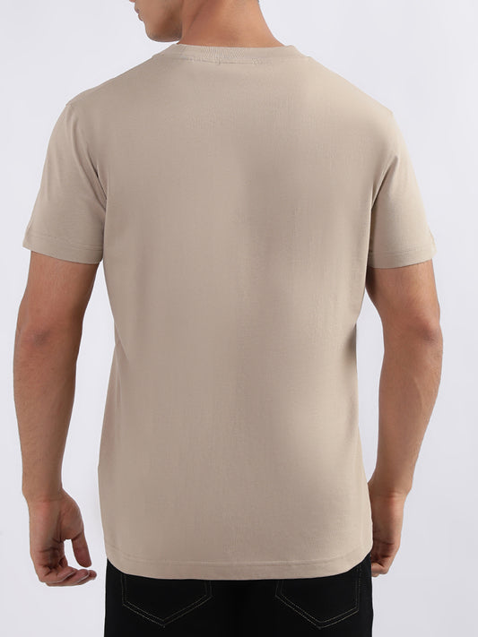 Gant Beige Regular Fit T-Shirt