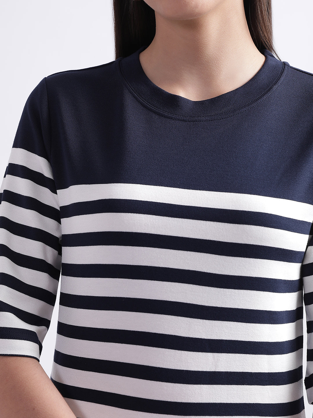 Gant Striped Midi T-shirt Dress