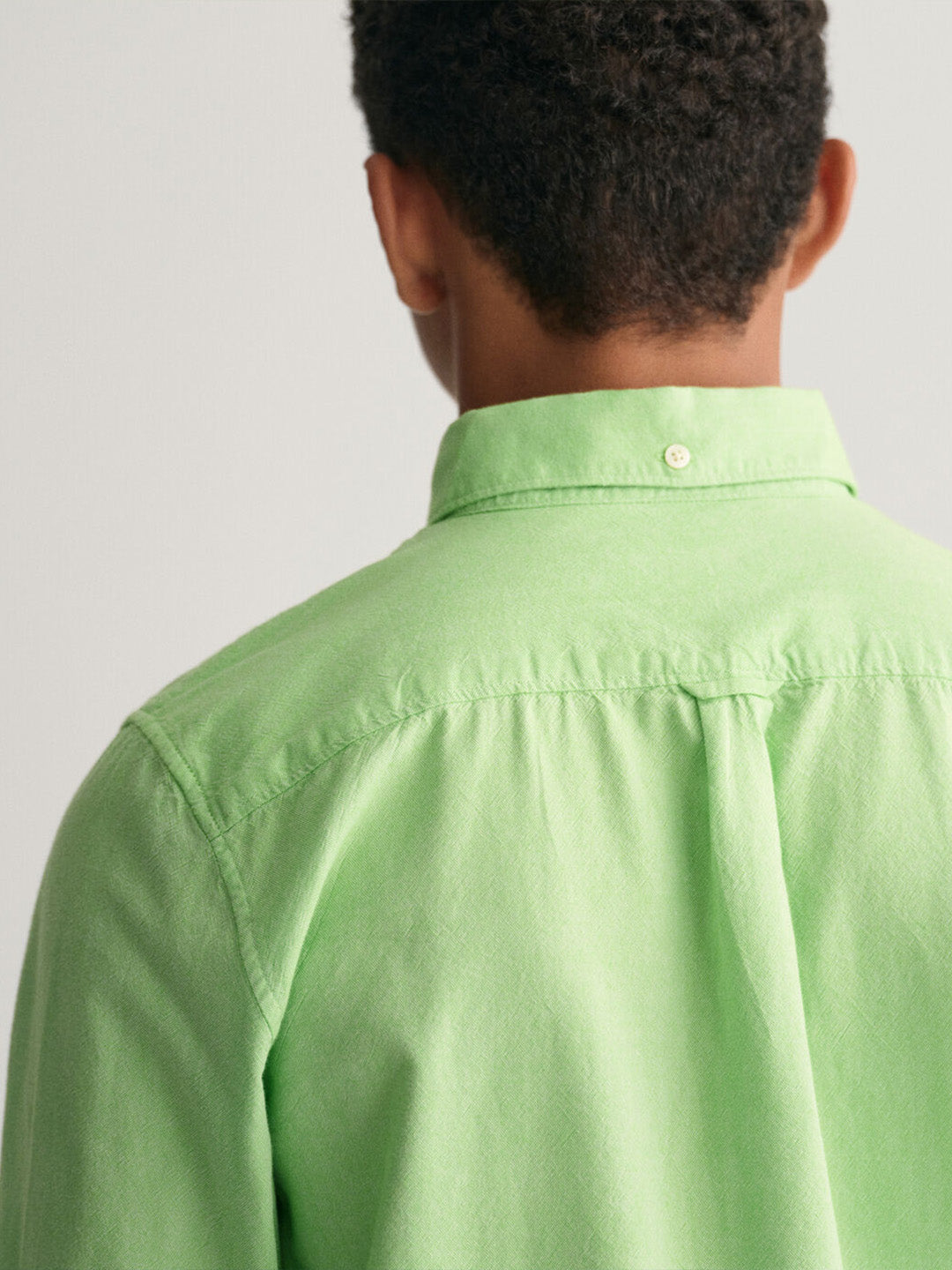 Gant Kids Green Fashion Regular Fit Shirt
