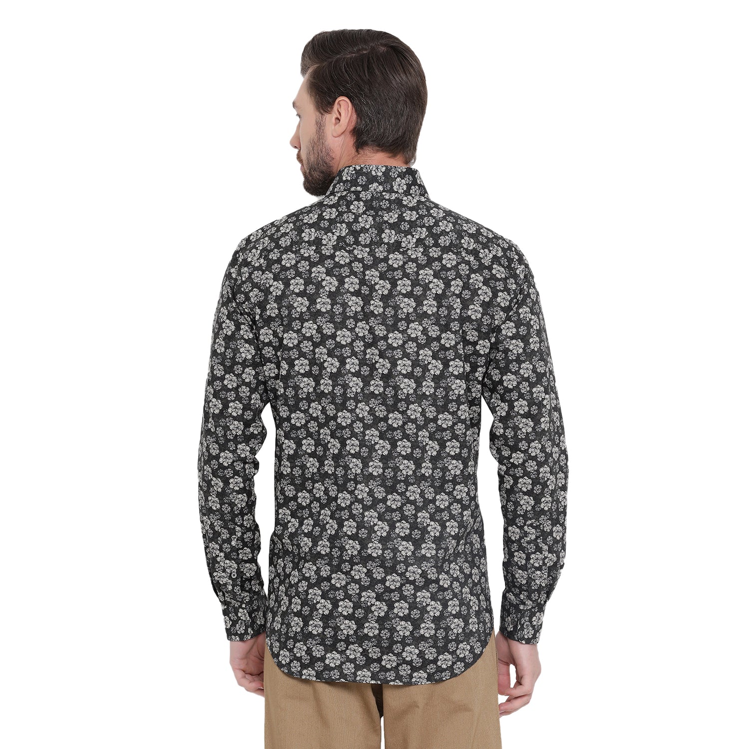 Matinique Men Blue Printed Collar Shirt