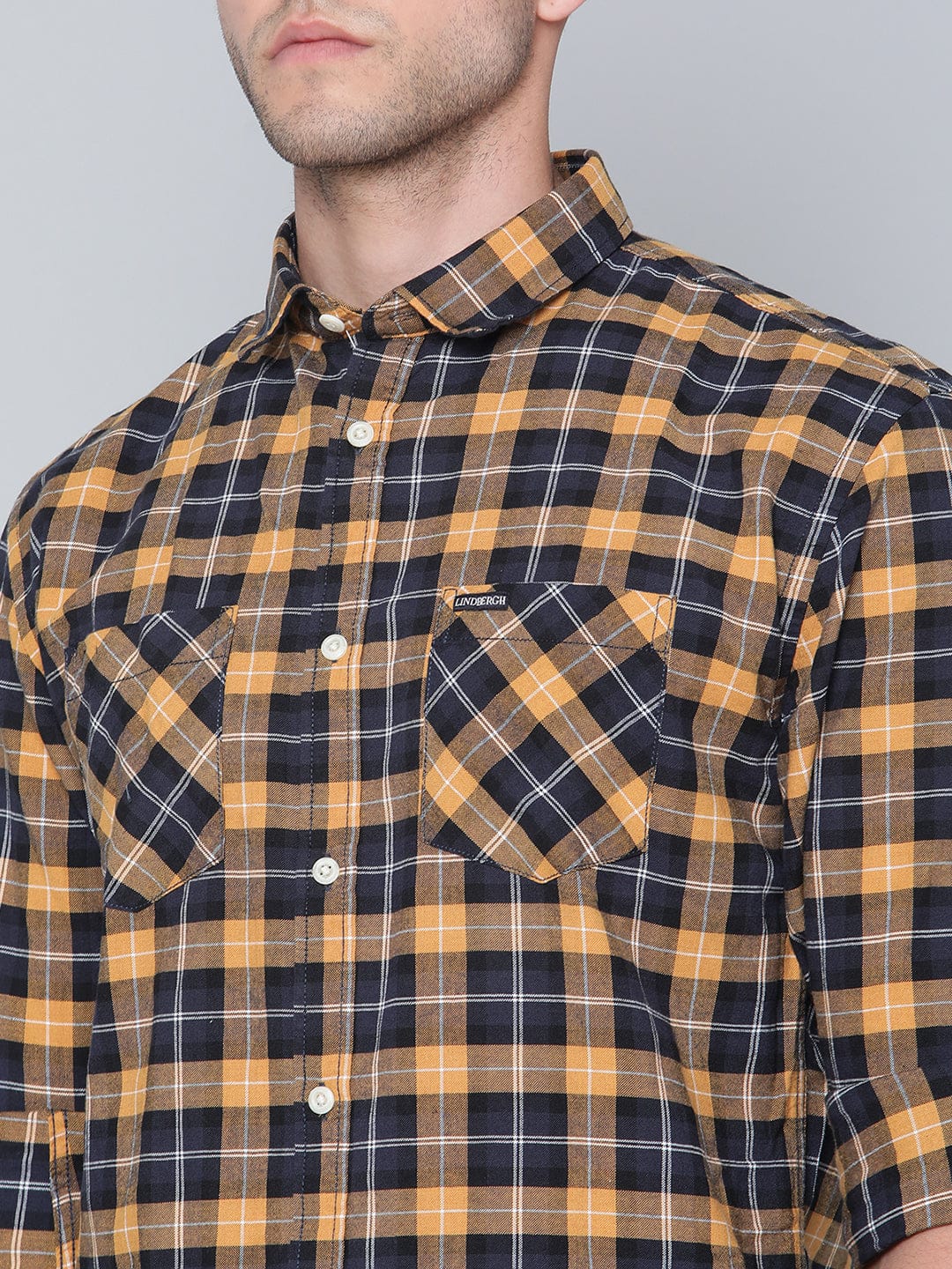 Lindbergh Men Collar Shirt