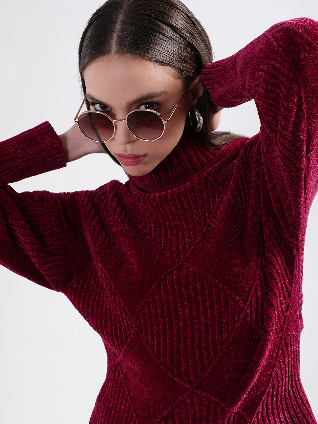 Centrestage Women Round Neck Sweater