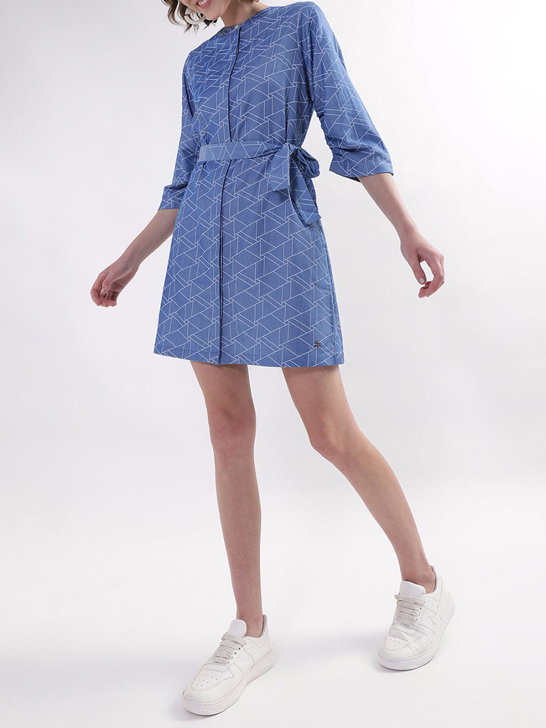 Elle Women Blue Dress