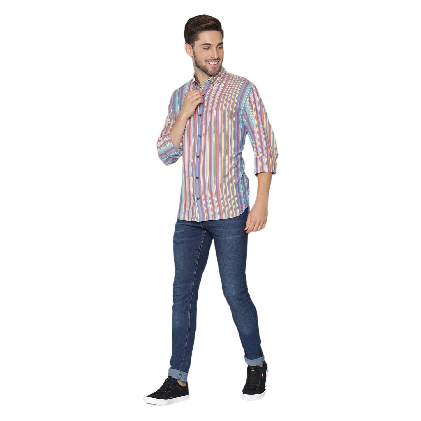 Gant Multi Striped Regular Fit Shirt
