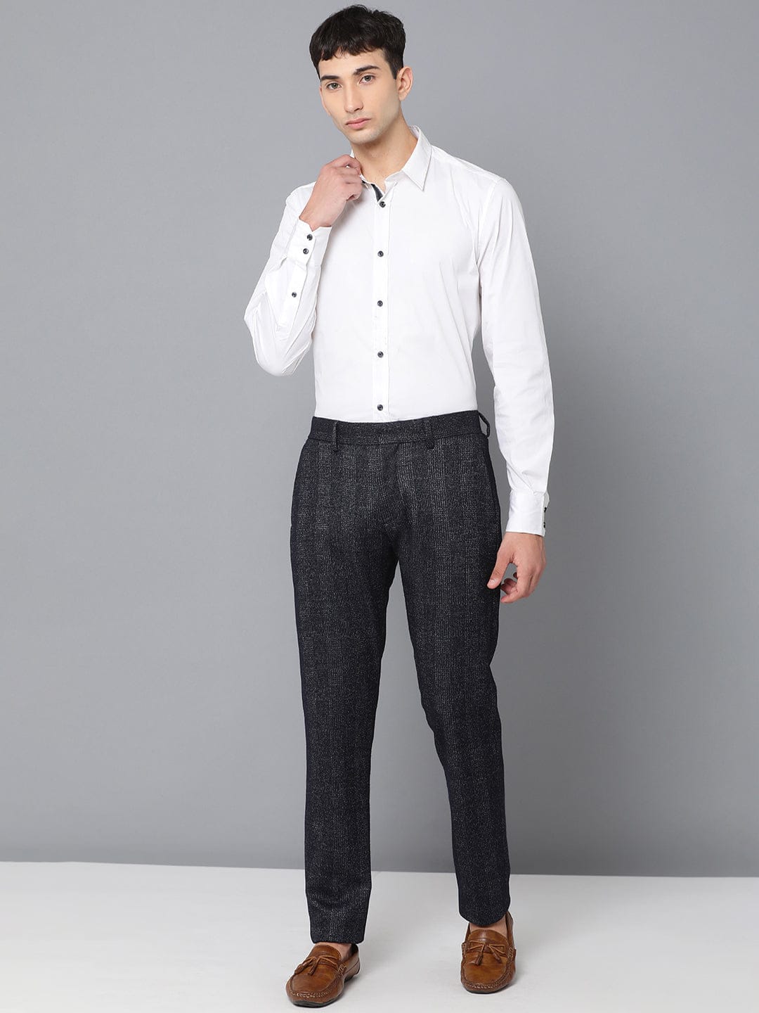 Antony Morato Men Blue Slim Fit Trouser